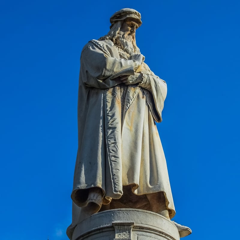 Leonardo da Vinci Sculpture